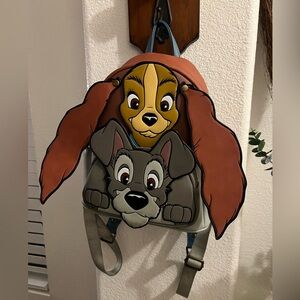 Disney Loungefly Lady and the Tramp Backpack